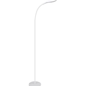 Swan White Led Floor Lamp