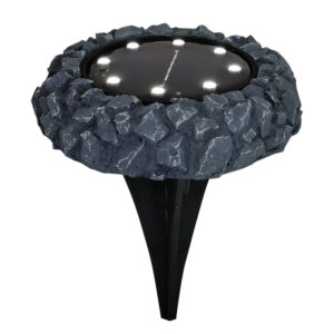 Roca Led Outdoor Solar Ground Lamp