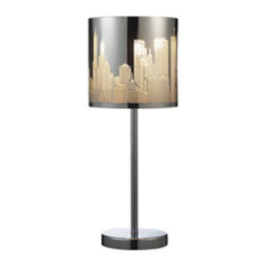 CITY Table lamp, Chrome